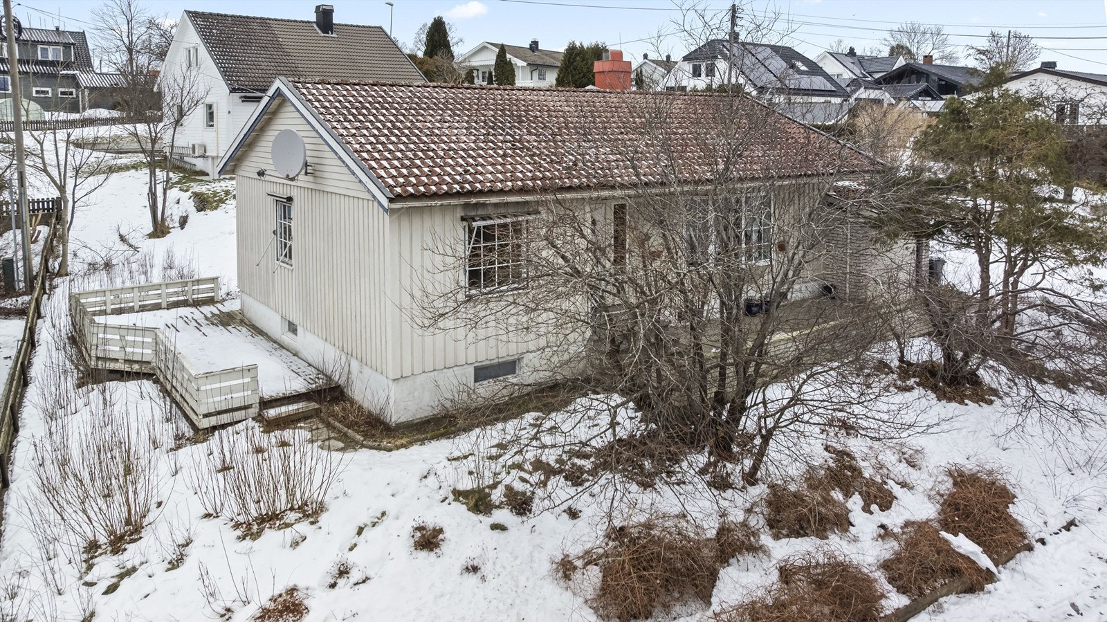 Fasade/hage/nabolaget Galleribilde