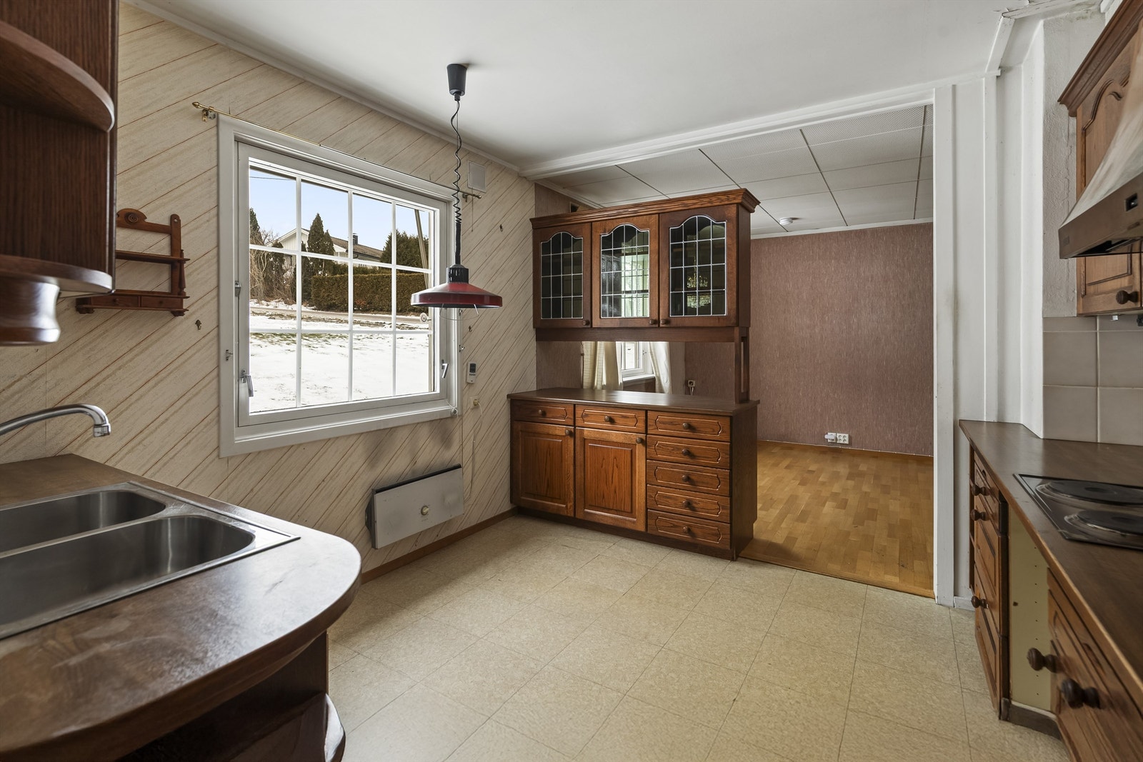 Kjøkkenet sett fra gangen Galleribilde