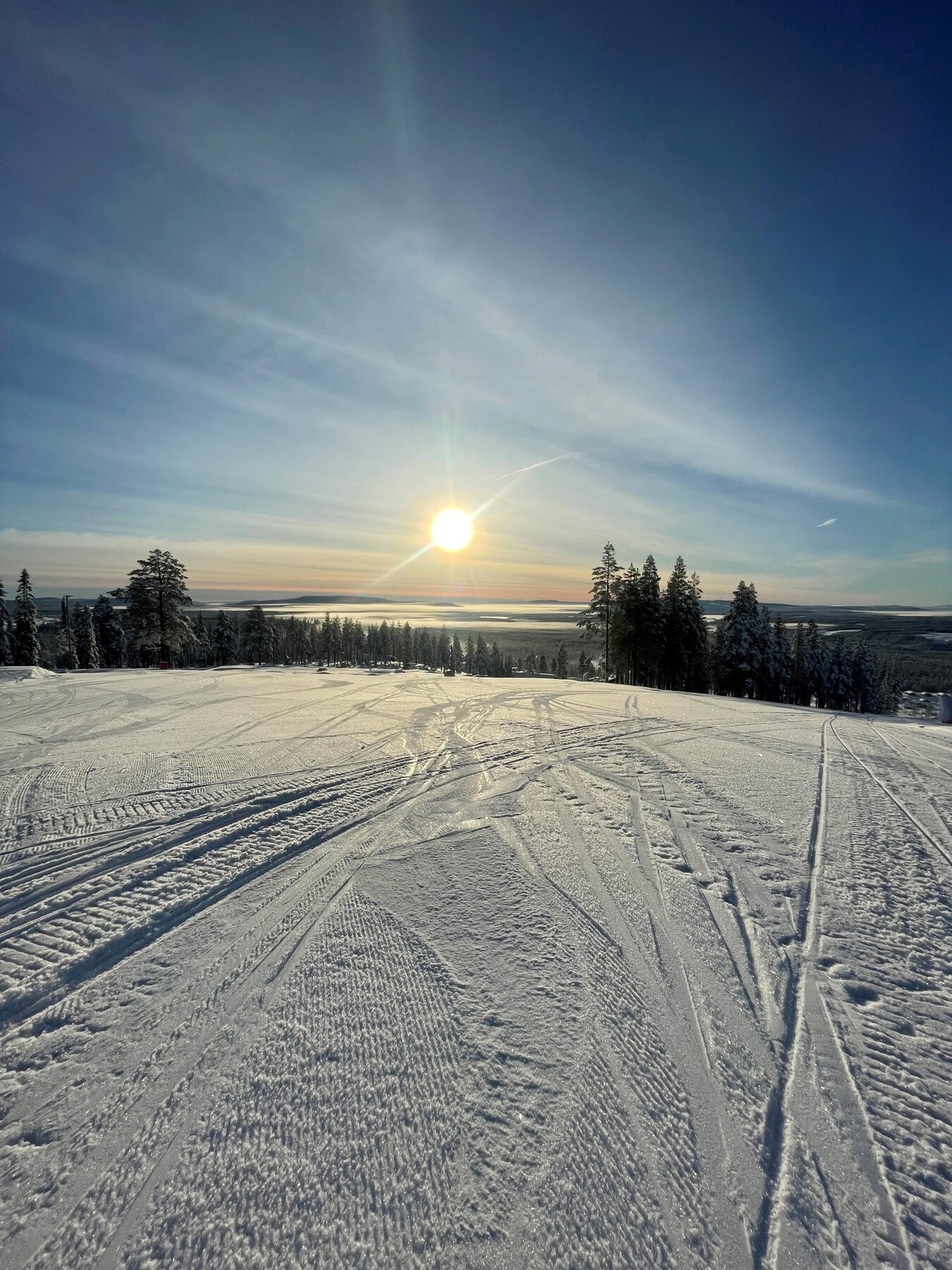 Fra toppen av alpinanlegget Galleribilde