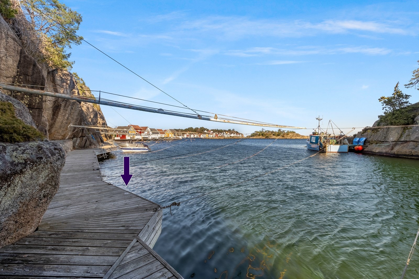 Båtplass medfølger. Galleribilde