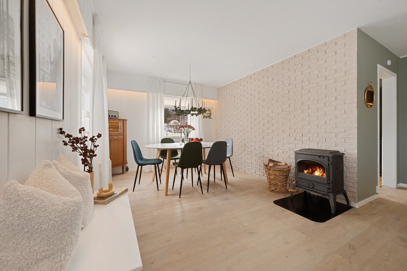 God plass også til en spisegruppe - perfekt for å invitere til sosialt! Galleribilde