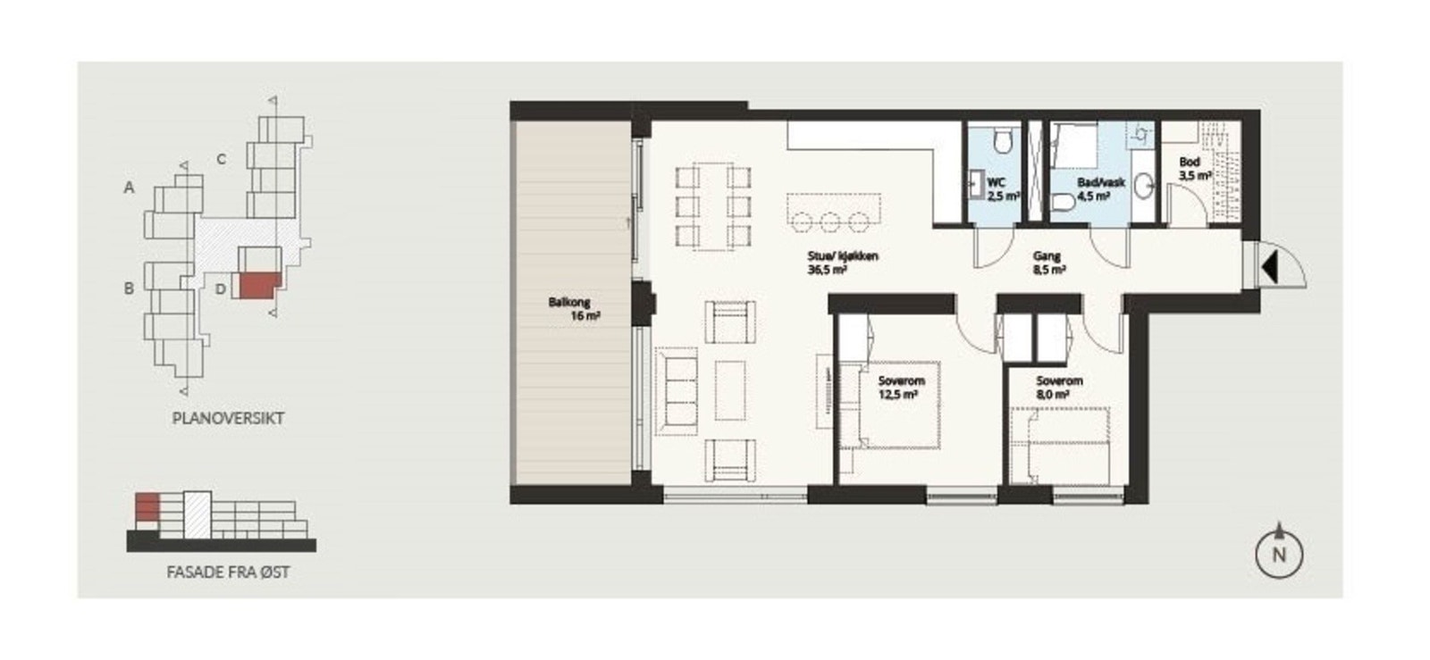 Plantegning. Galleribilde