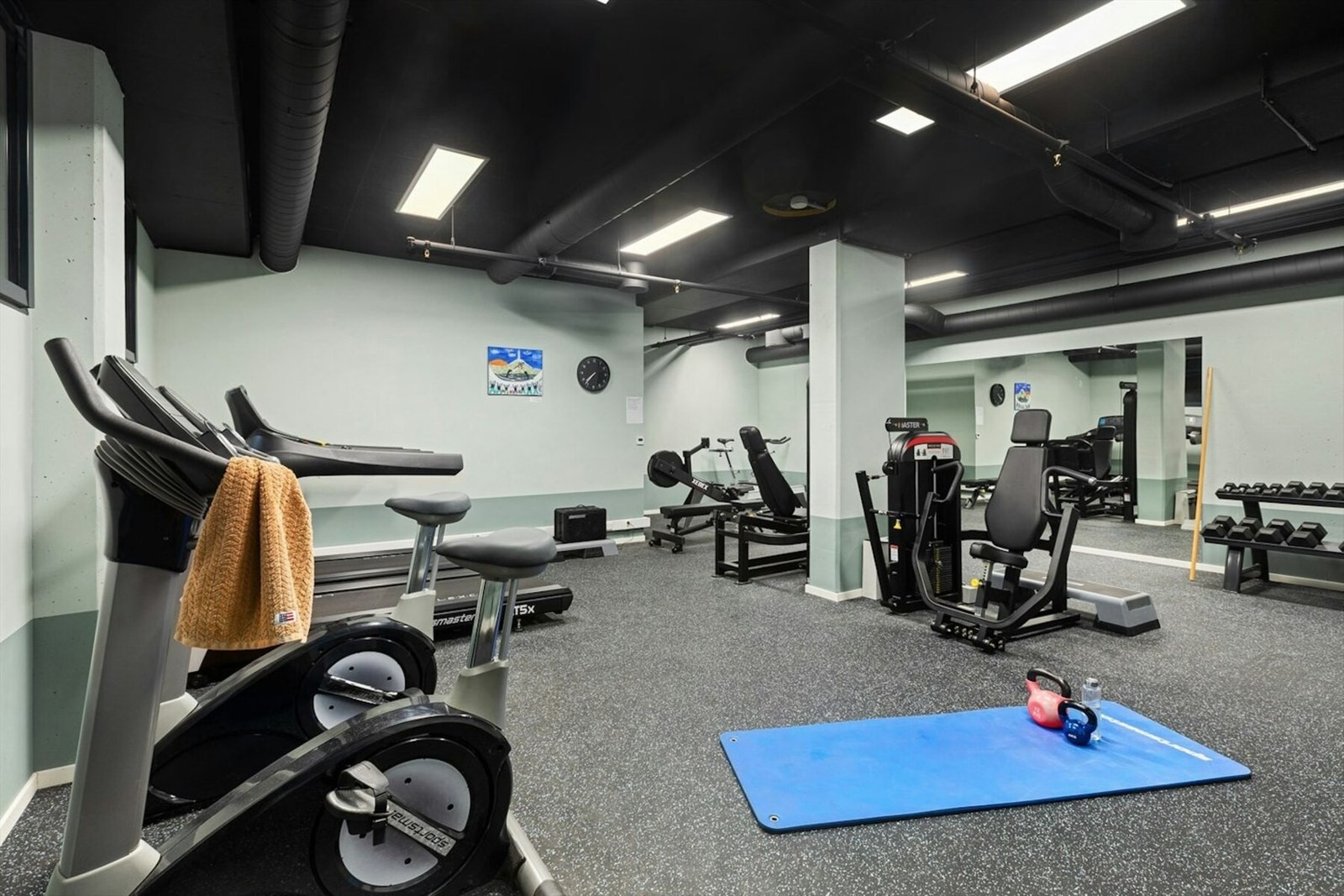 Felles treningsrom. Galleribilde