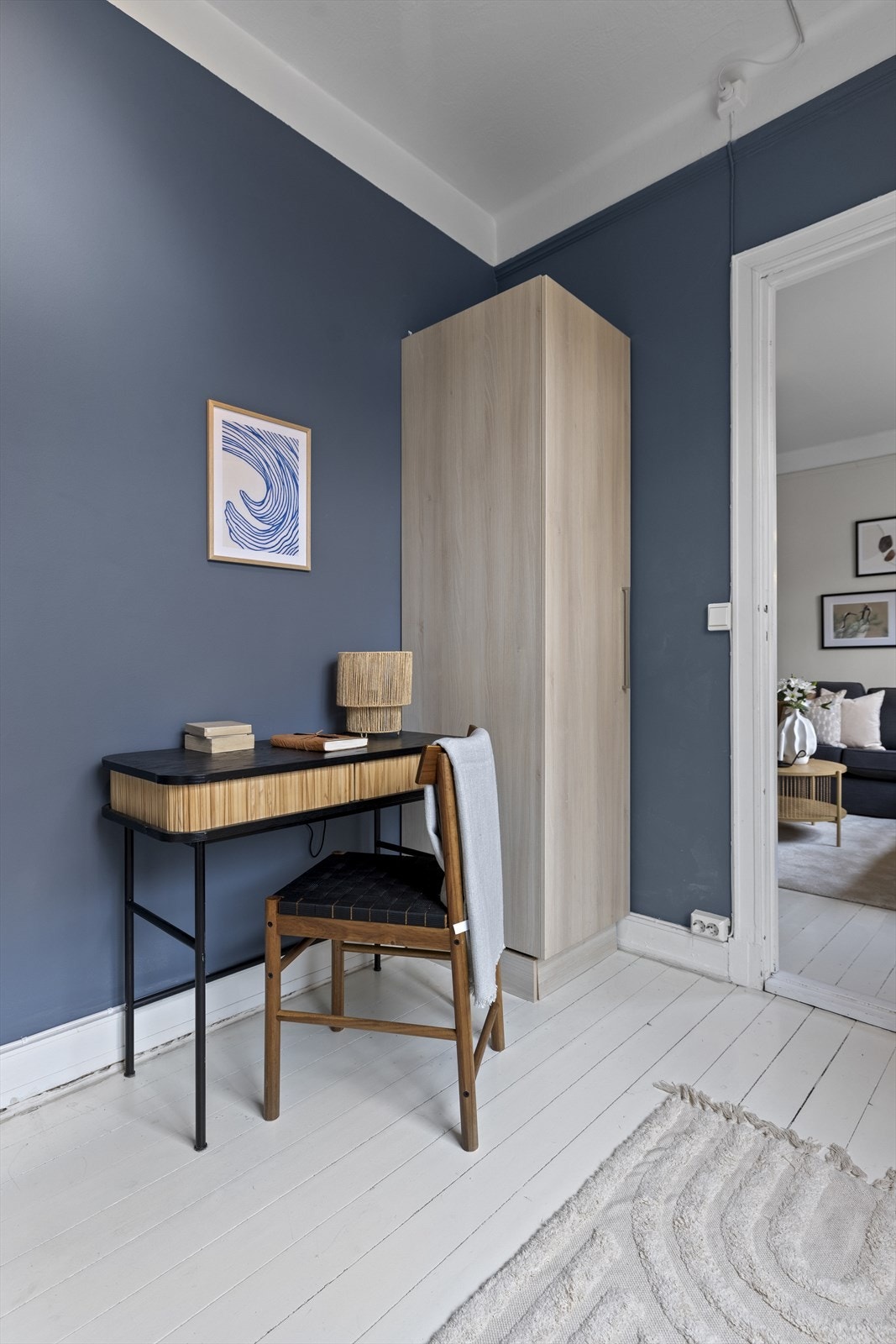 Her er det også plass til å innrede med skrivebord eller annet ønsket møblement. Galleribilde