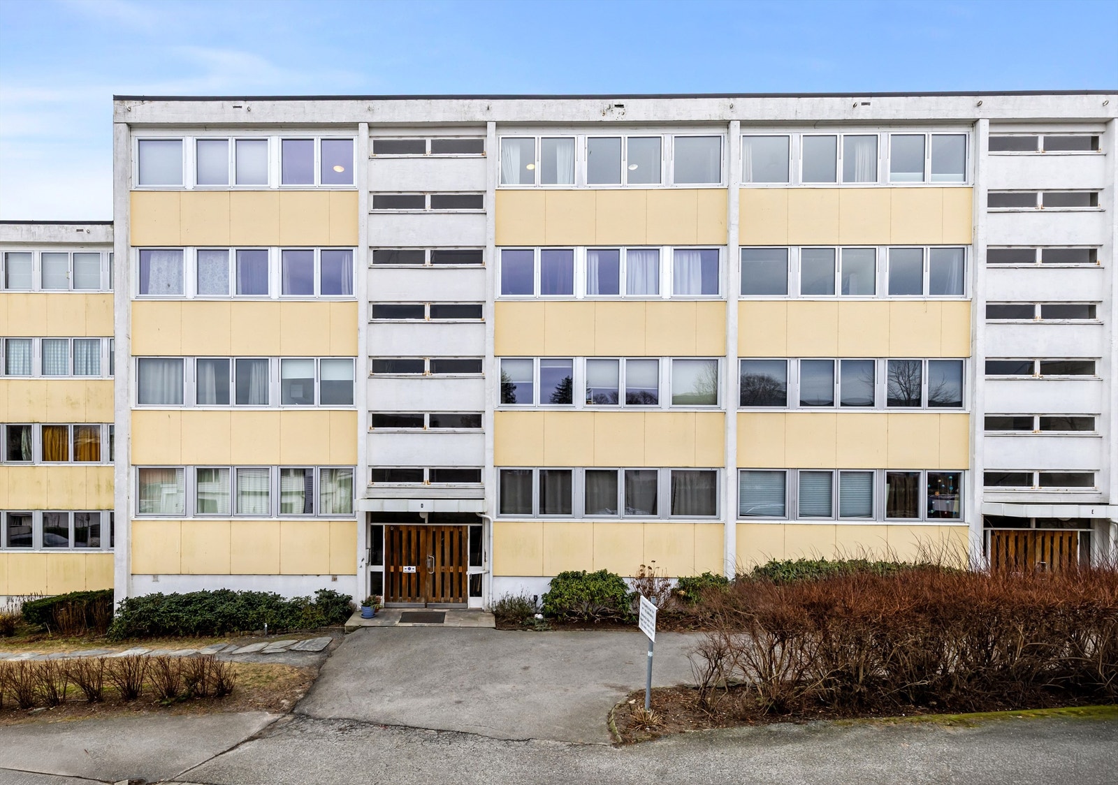 Bygget har felles trappeoppgang med callinganlegg. Galleribilde