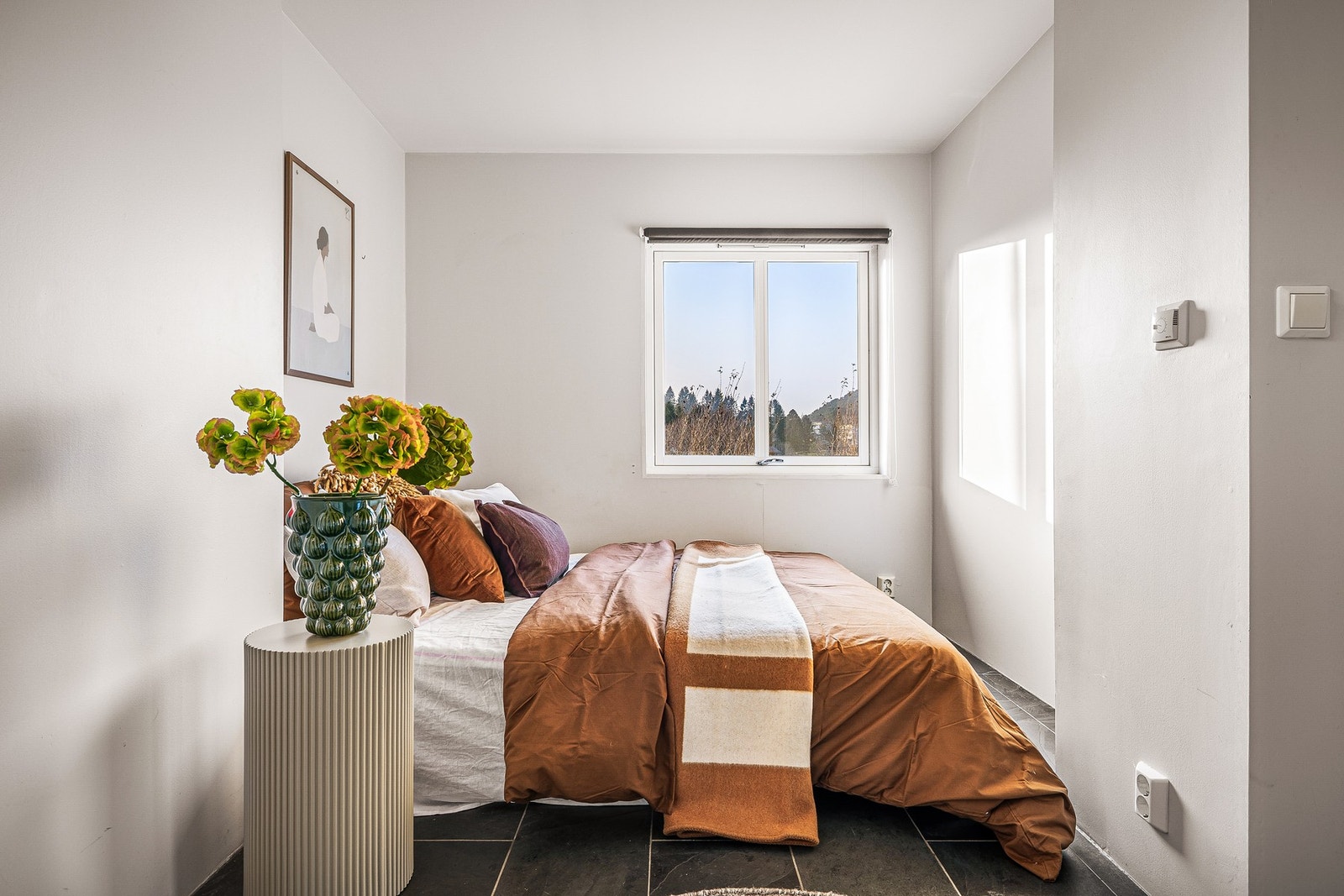 Hovedsoverommet (ikke godkjent) måler 9,3 kvm. Galleribilde