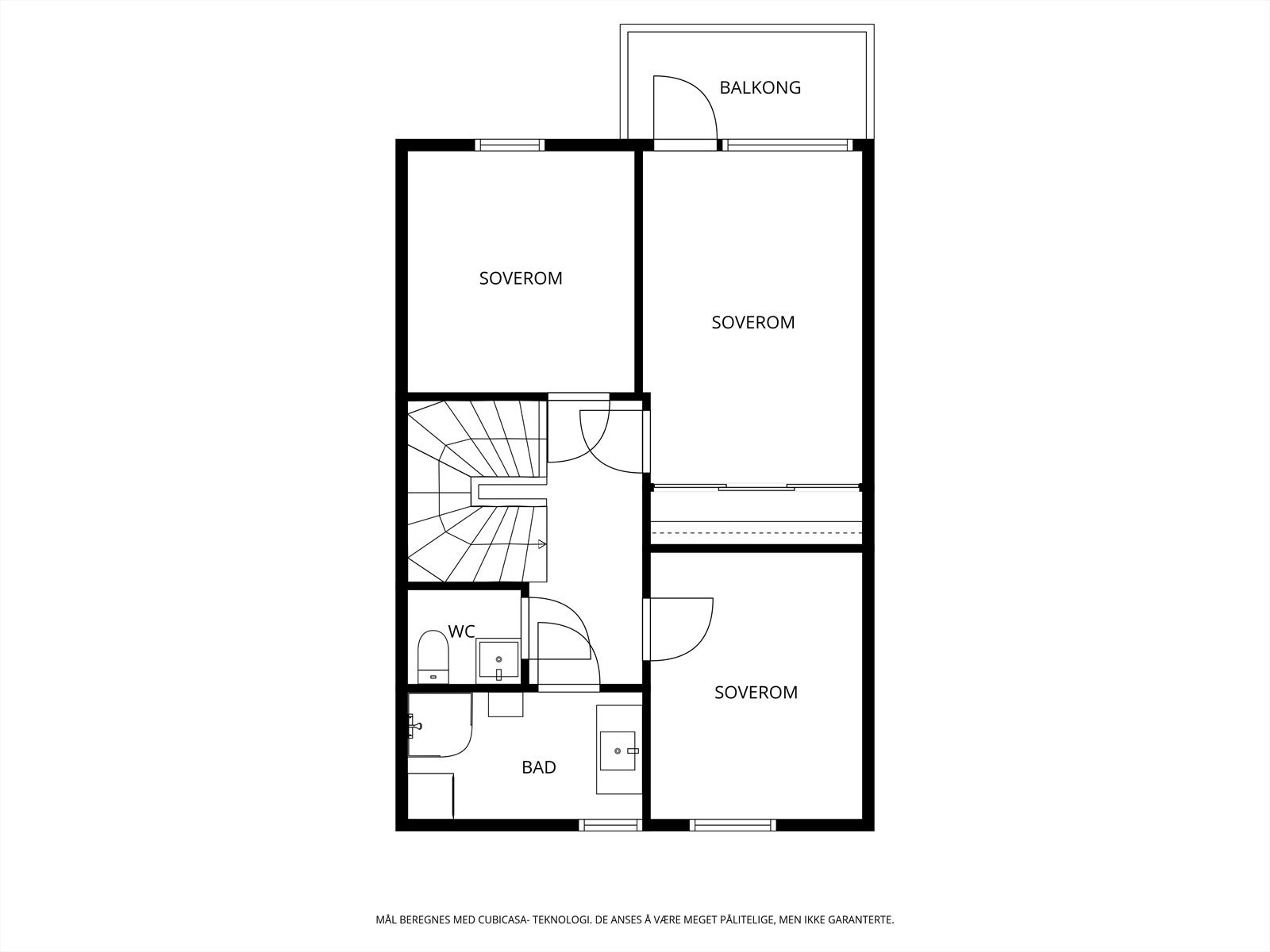 Plantegning 2. etasje. Galleribilde