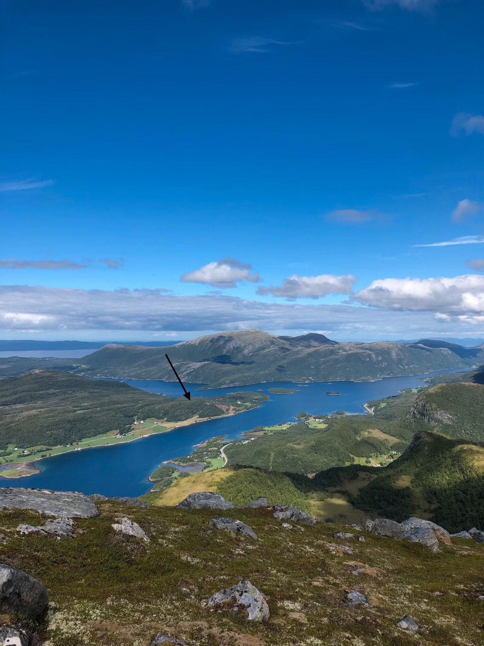 Tomtene ligger solvendt og skjermet i naturskjønne omgivelser på Skarsøya. Foto: grunneier Galleribilde