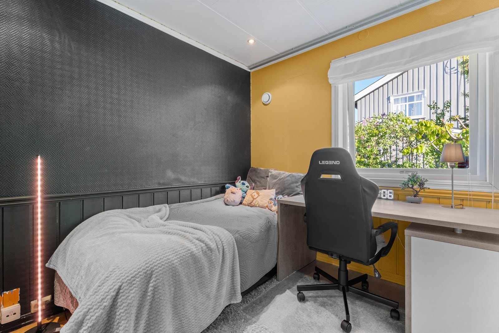 Rommet egner seg godt som barnerom, gjesterom eller kontor. Galleribilde