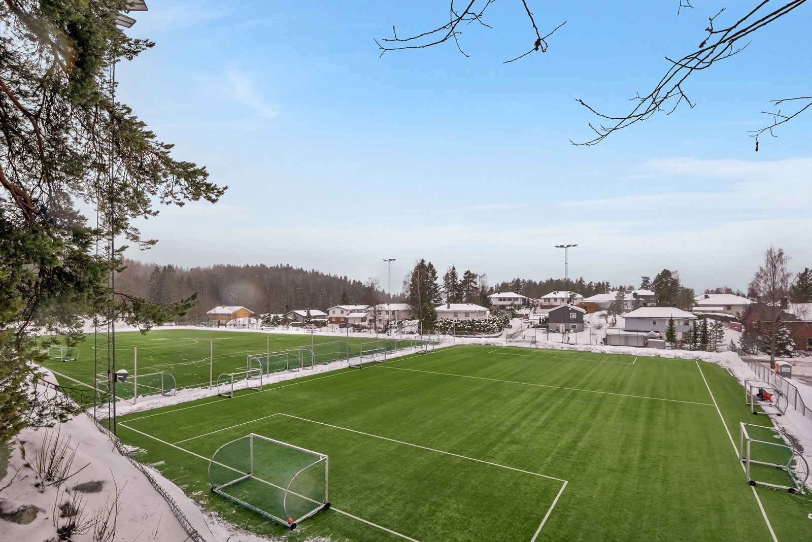 For de aktive er det kort vei til Løkkeveien ballfelt og Tiffløkka. Galleribilde