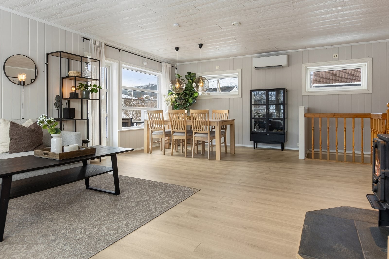 Det er også etablert varmepumpe. Galleribilde