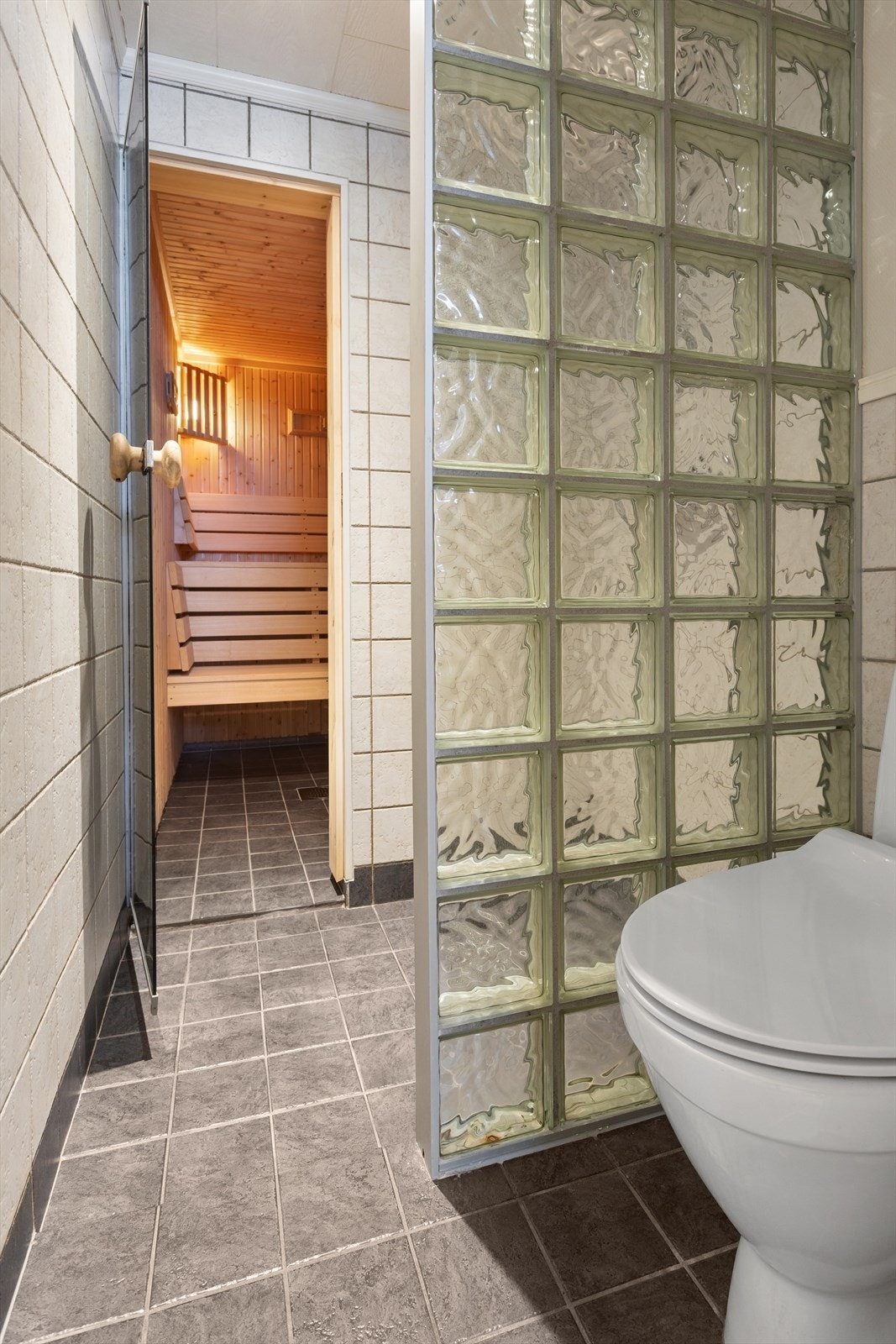 Rom innredet som bad. Galleribilde