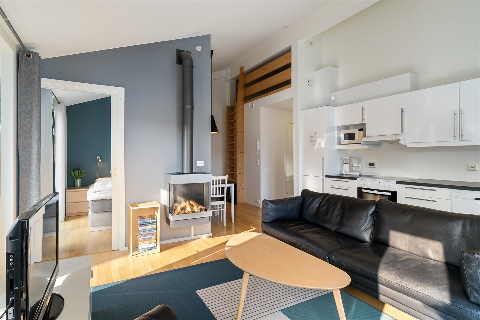 Åpen stue-/kjøkkenløsning Galleribilde