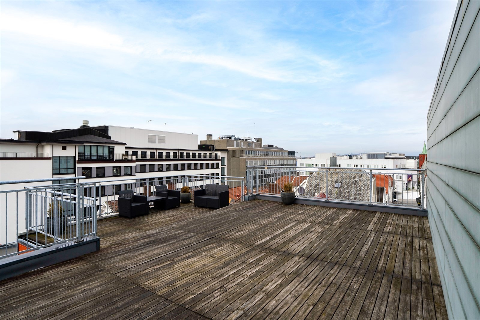 Felles takterrasse Galleribilde