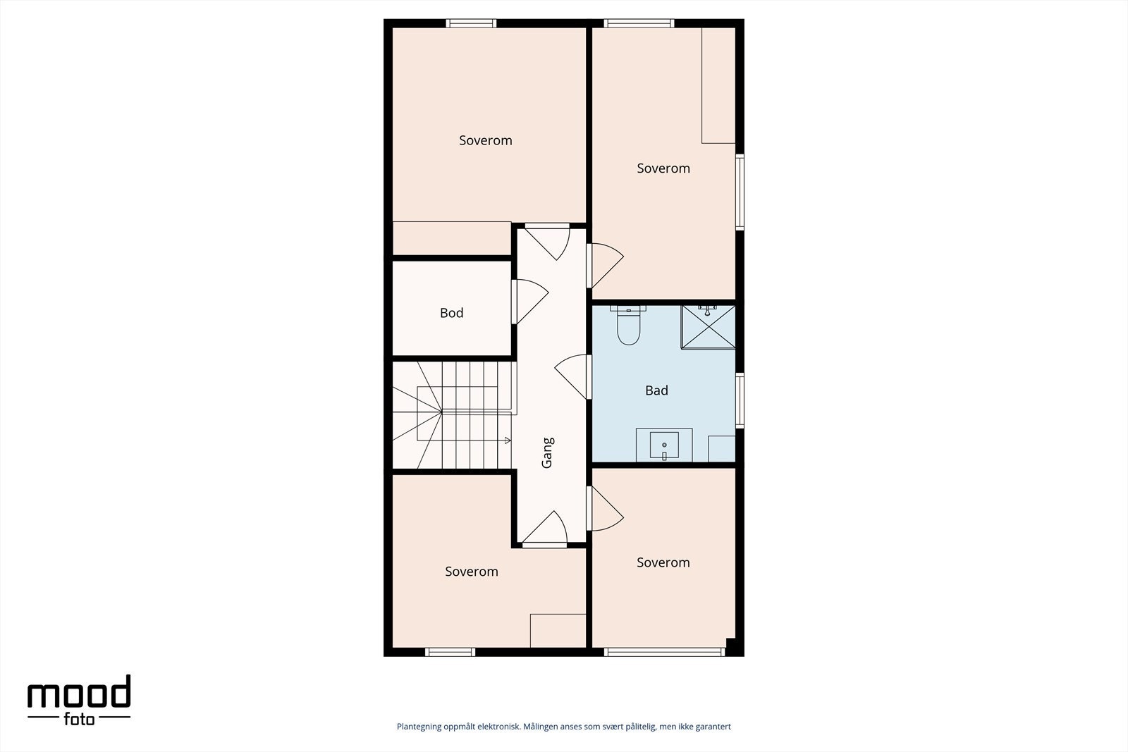 Plantegning 2.etasje Galleribilde