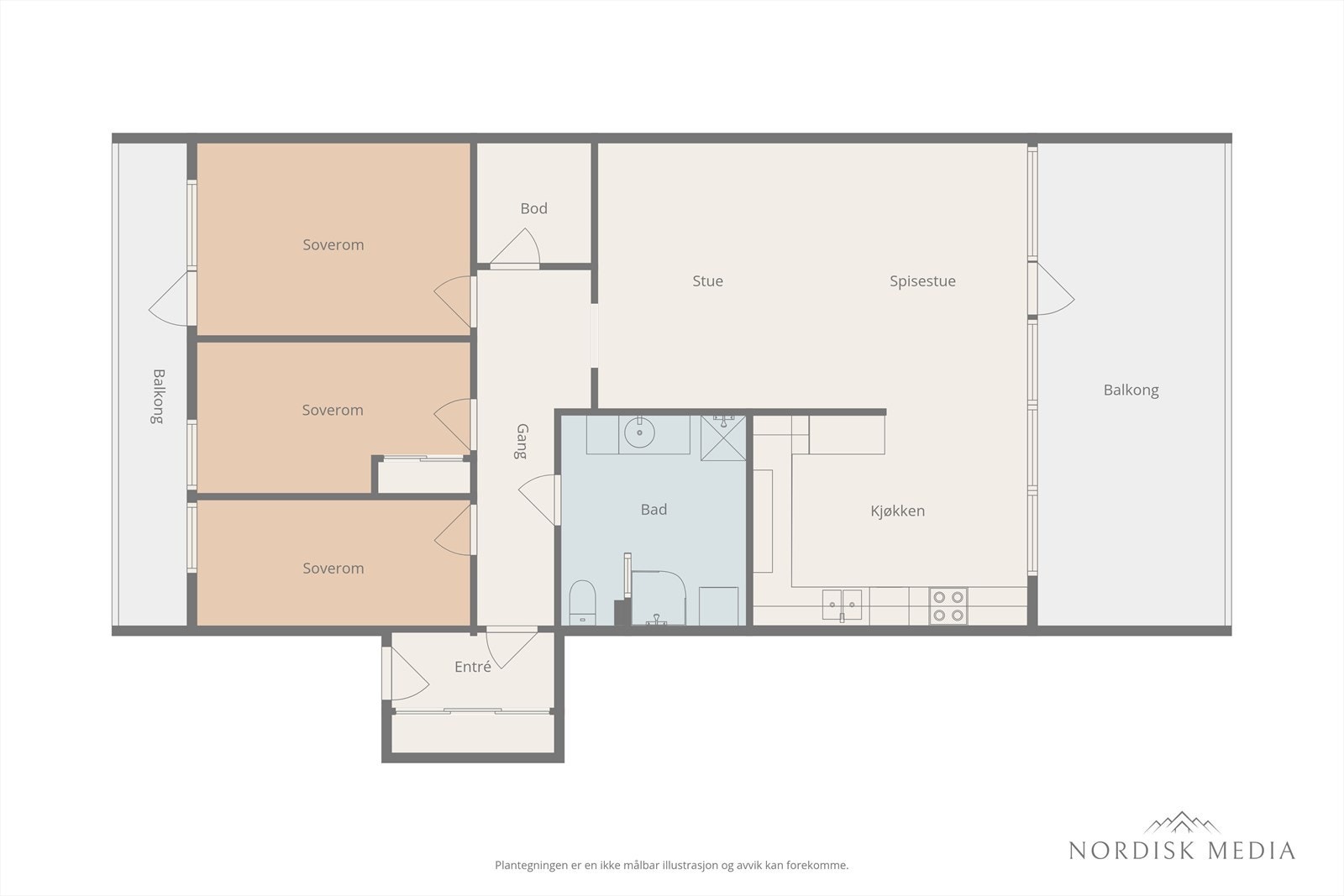 Plantegning. Galleribilde