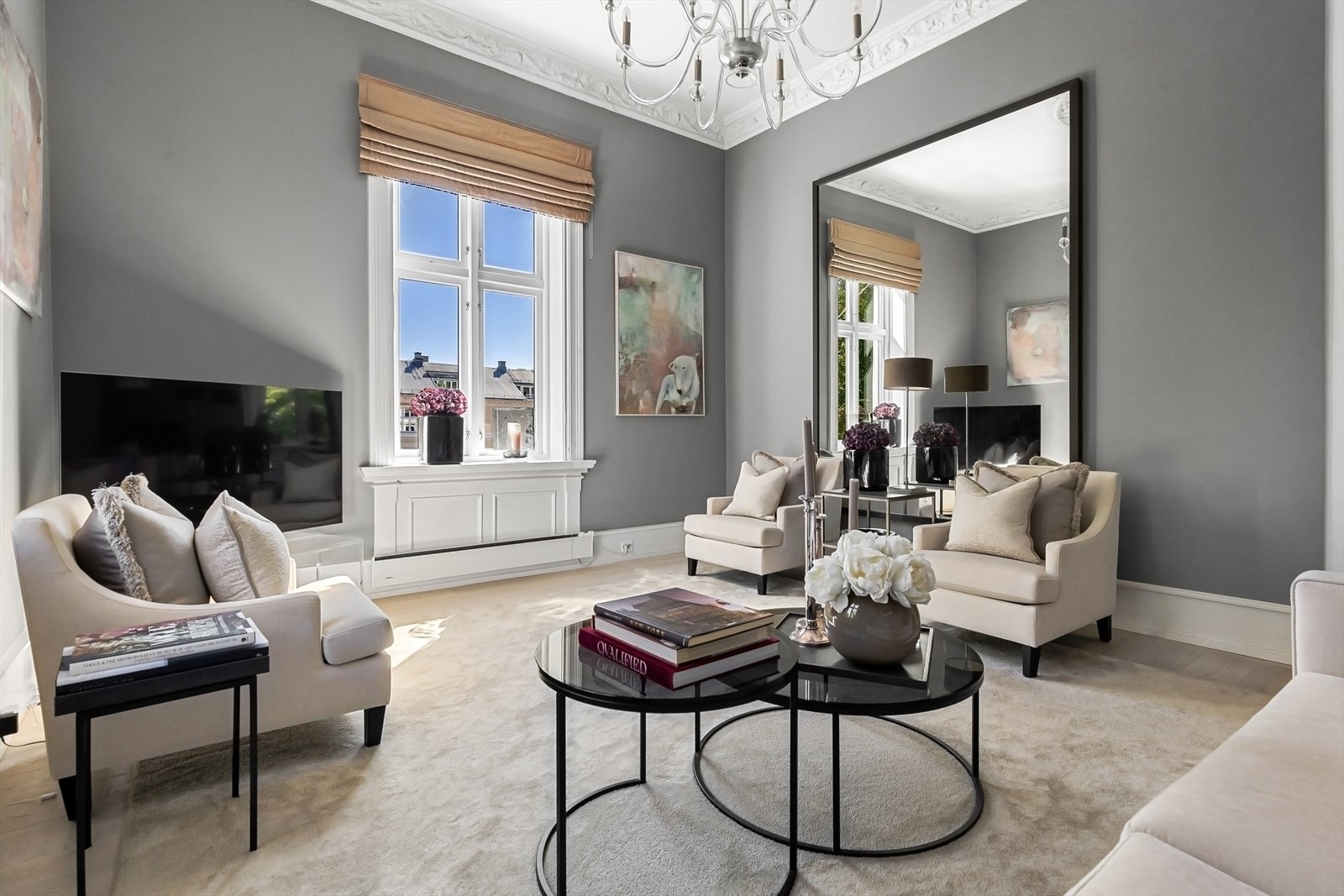 En lekker 3-roms selveierleilighet med en flott beliggenhet på Frogner/Vika! Balkong med ettermiddagssol. Galleribilde