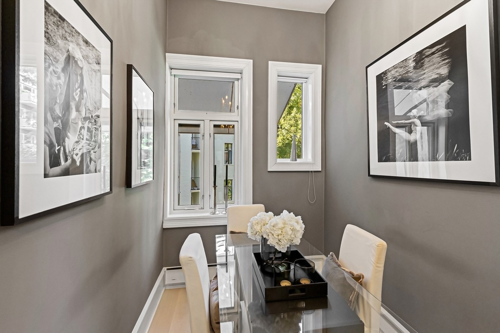 Soverom 2. I dag innredet som hyggelig spiseplass. Galleribilde