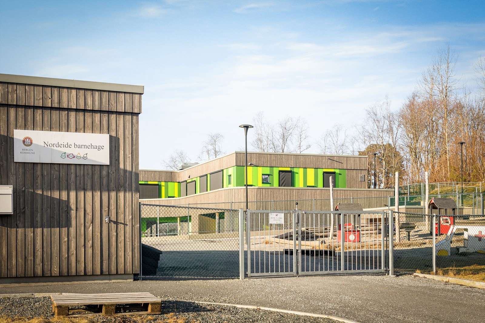 Innenfor kun 5 minutters gang er det hele 3 barnehager. Galleribilde