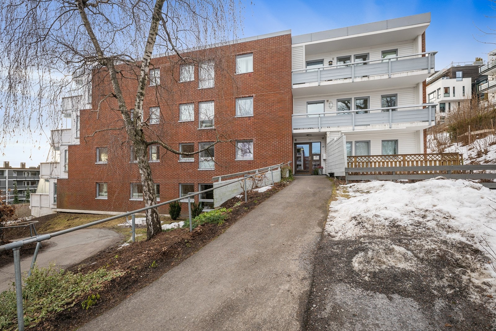 Hyggelig inngangsparti Galleribilde