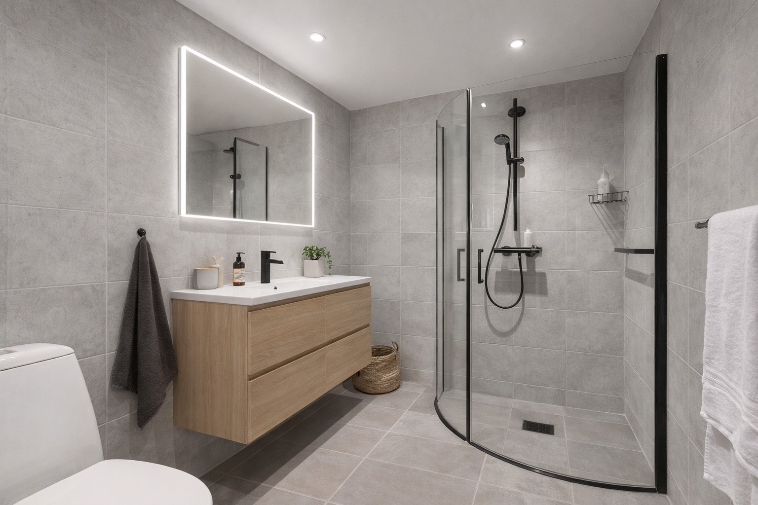 Illustrasjonsbilde. Bildet er digitalt bearbeidet ved bruk av kunstig intelligens (AI) og viser en mulig møblering. Avvik i detaljer og proporsjoner kan forekomme. Galleribilde