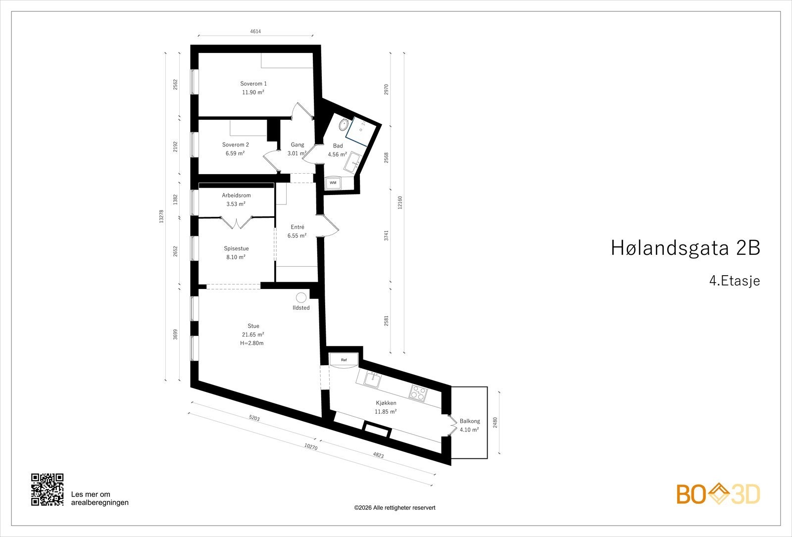 Plantegning. Galleribilde