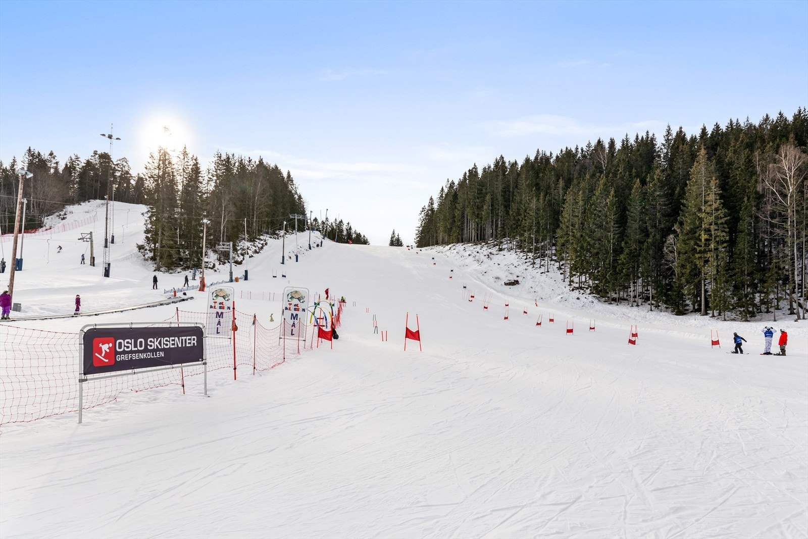 På vinteren blir det alpinbakke i Grefsenkleiva Galleribilde