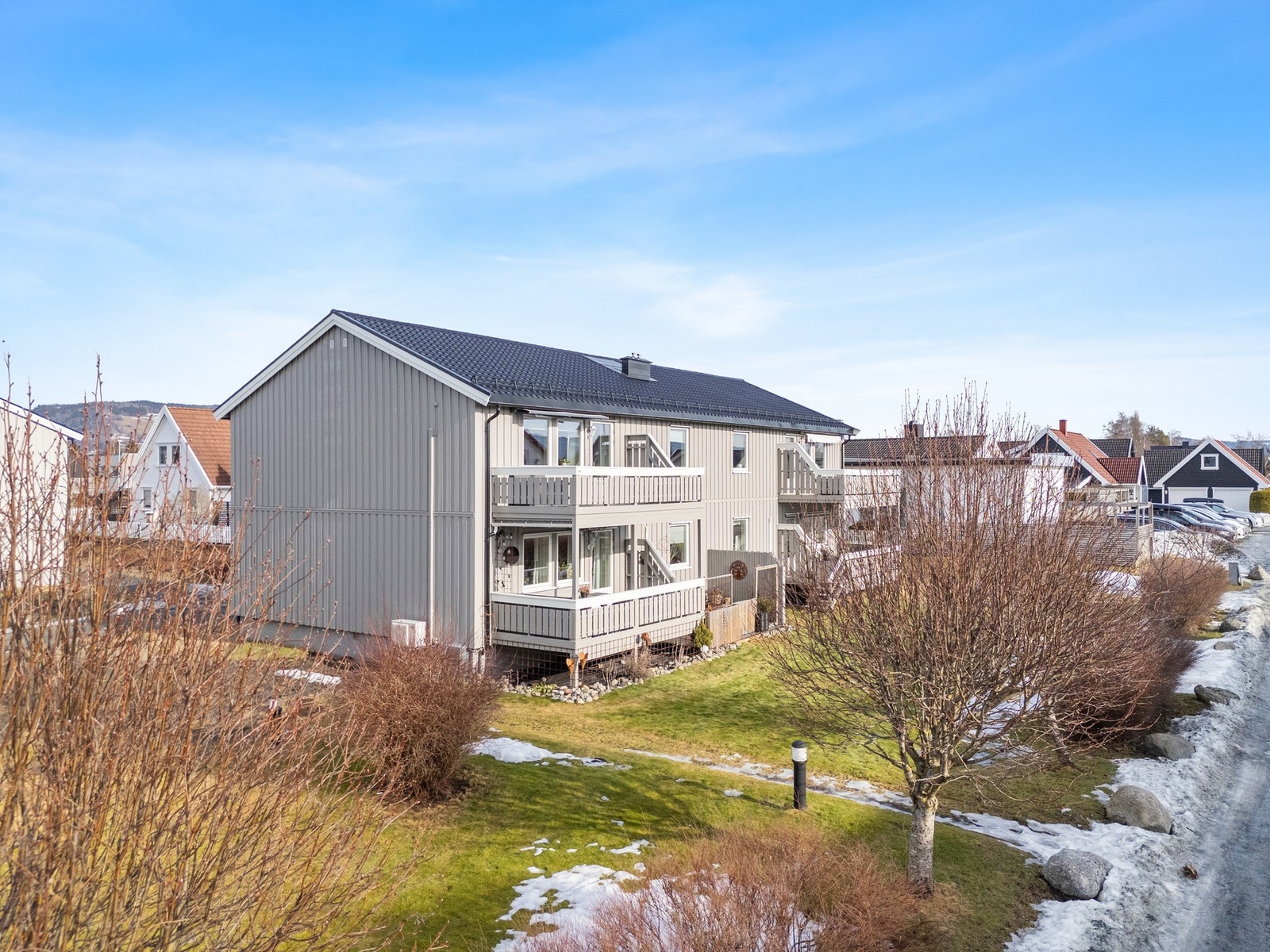 Fasadebilde. Galleribilde