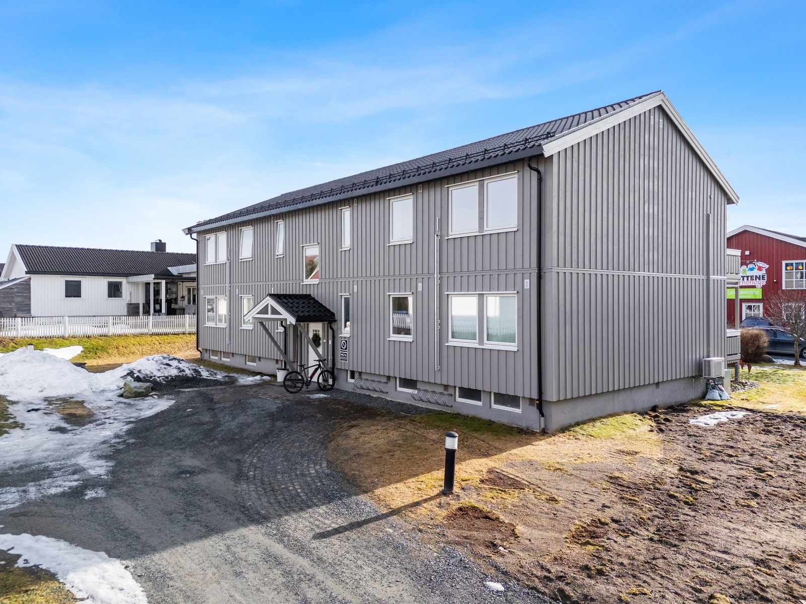 Fasadebilde av bygget. Galleribilde