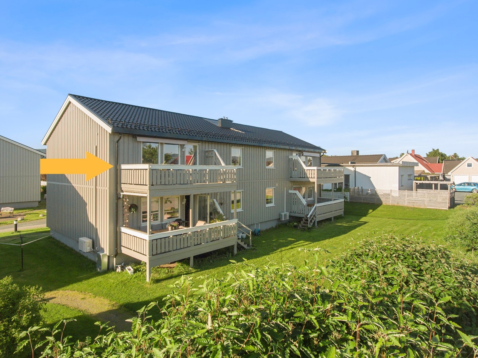 Leiligheten har en flott plassering. Galleribilde