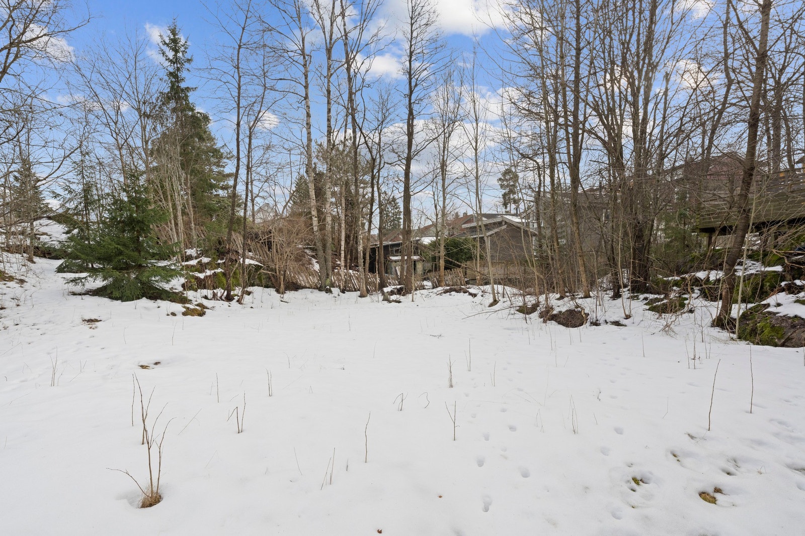 Stort uteområdet på egen tilbaketrukket tomt. Galleribilde