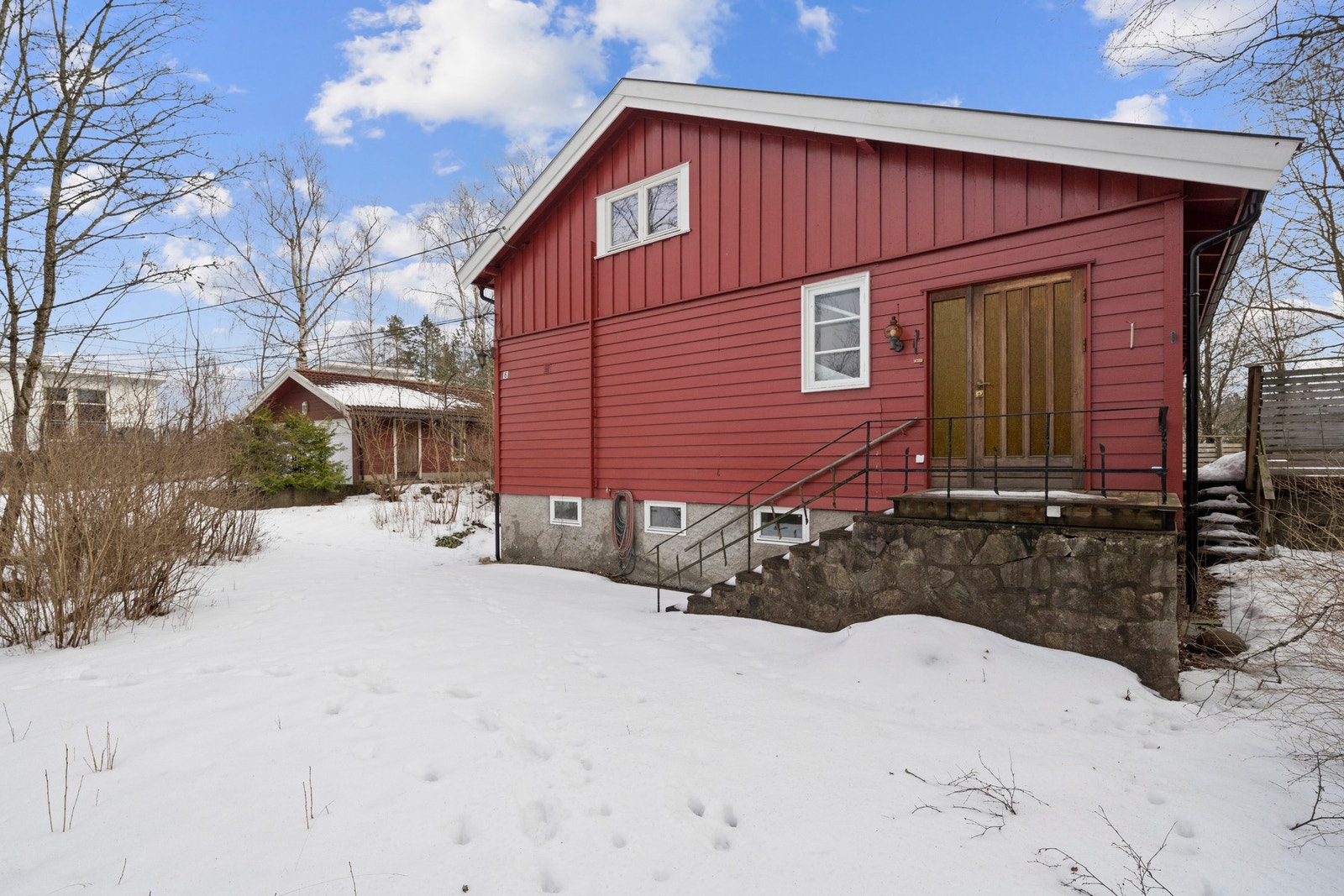 Inngangsparti og forhage. Galleribilde