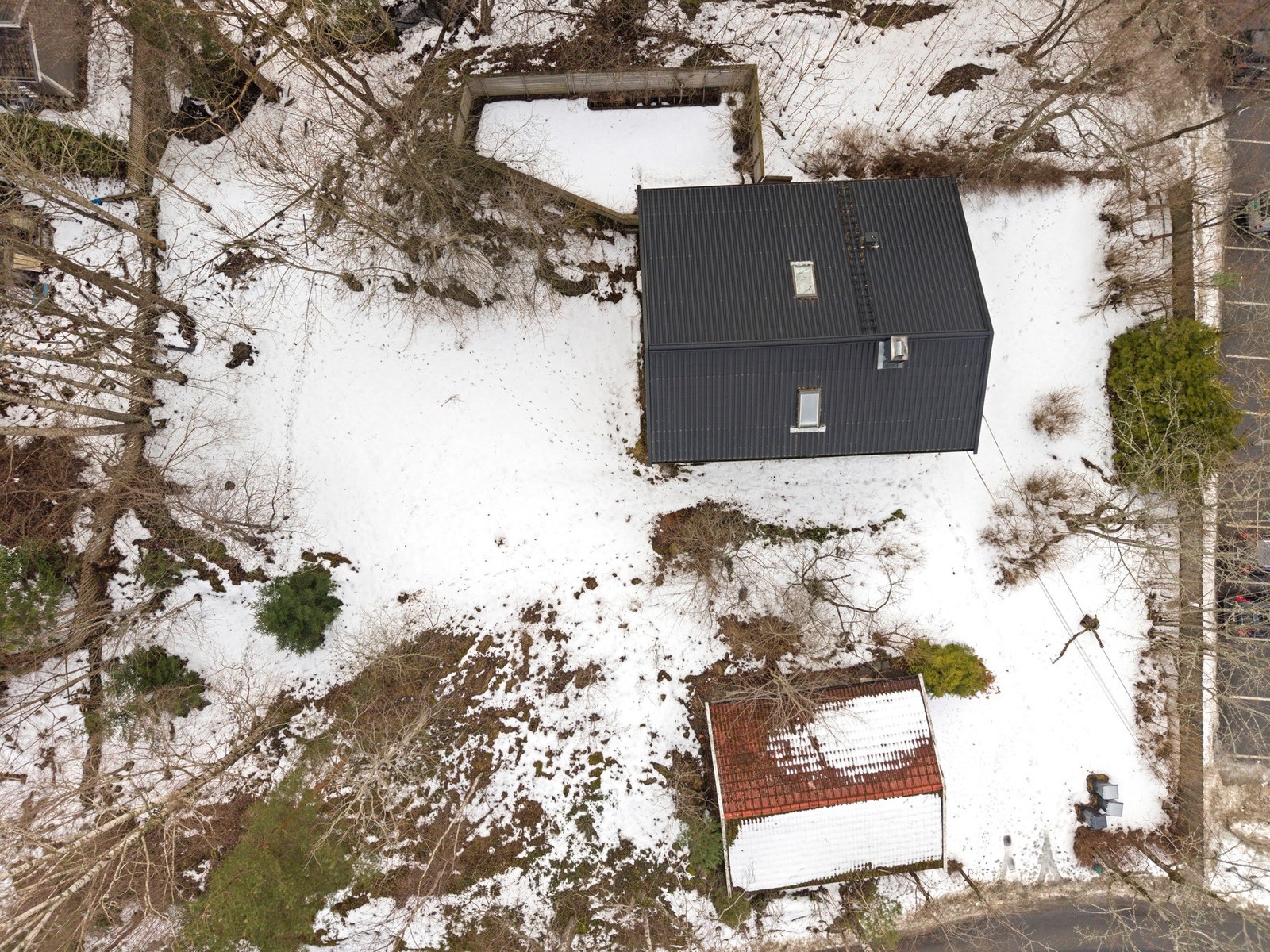 Oversiktsbilde over tomt. Galleribilde