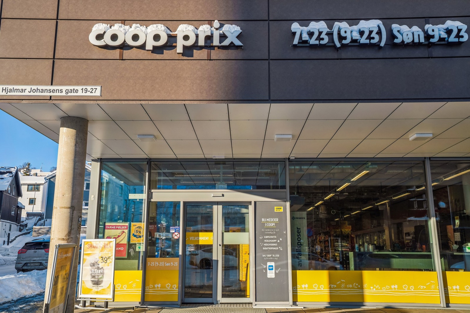 Nærbutikken ligger bare et stenkast unna. Galleribilde