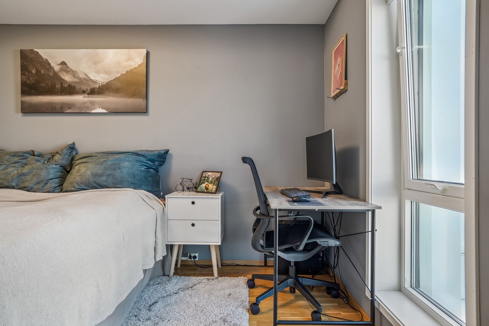 .....også til et lite hjemmekontor. Galleribilde