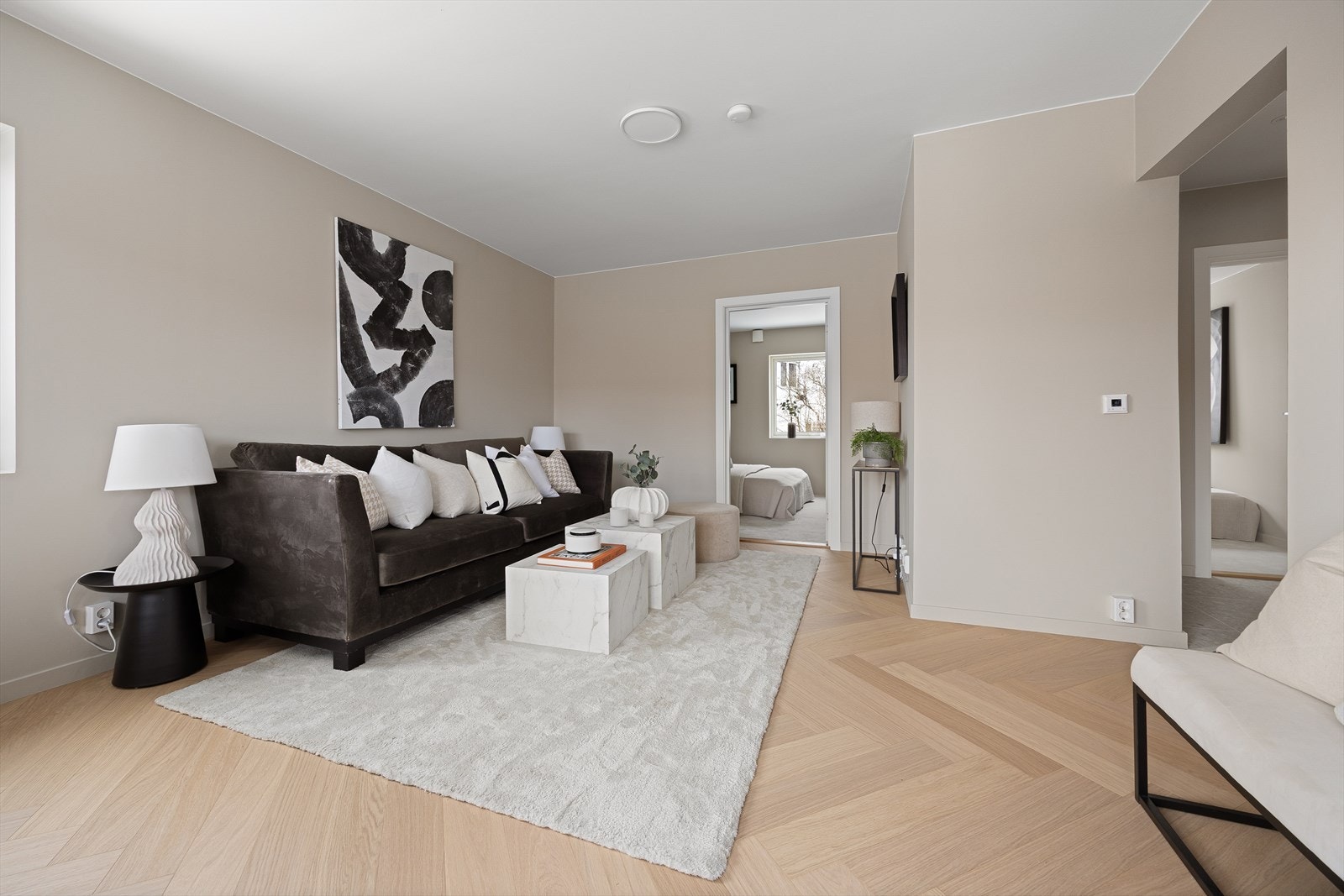 Leiligheten har gjennomgående nytt gulv fra 2025 Galleribilde