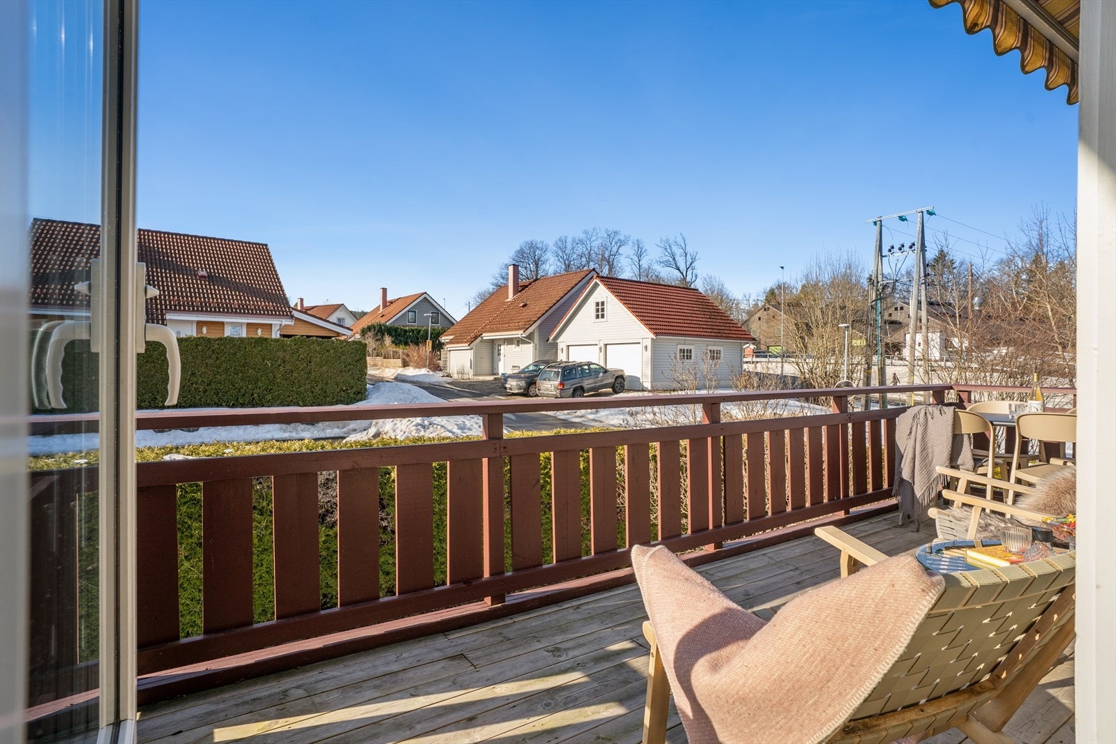 Terrassegulvet og tettesjiktet ble fornyet i 2023 i regi av sameiet. Galleribilde