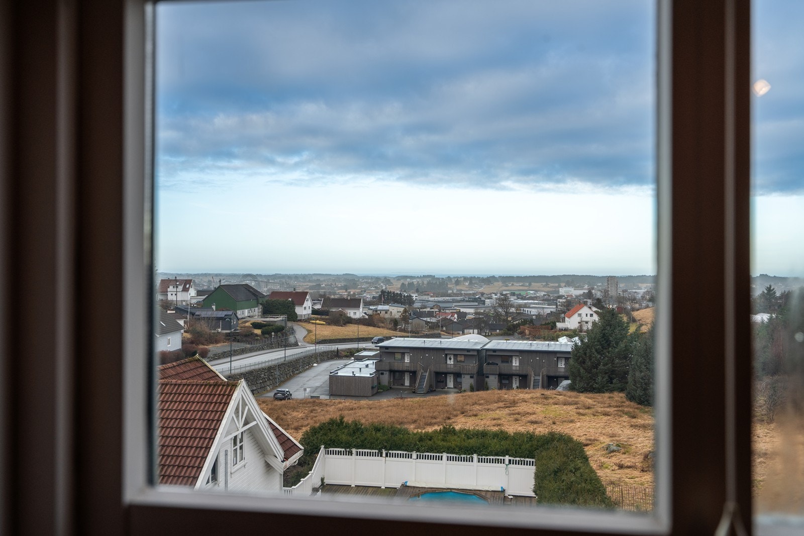 Herlig utsikt vestover. Galleribilde