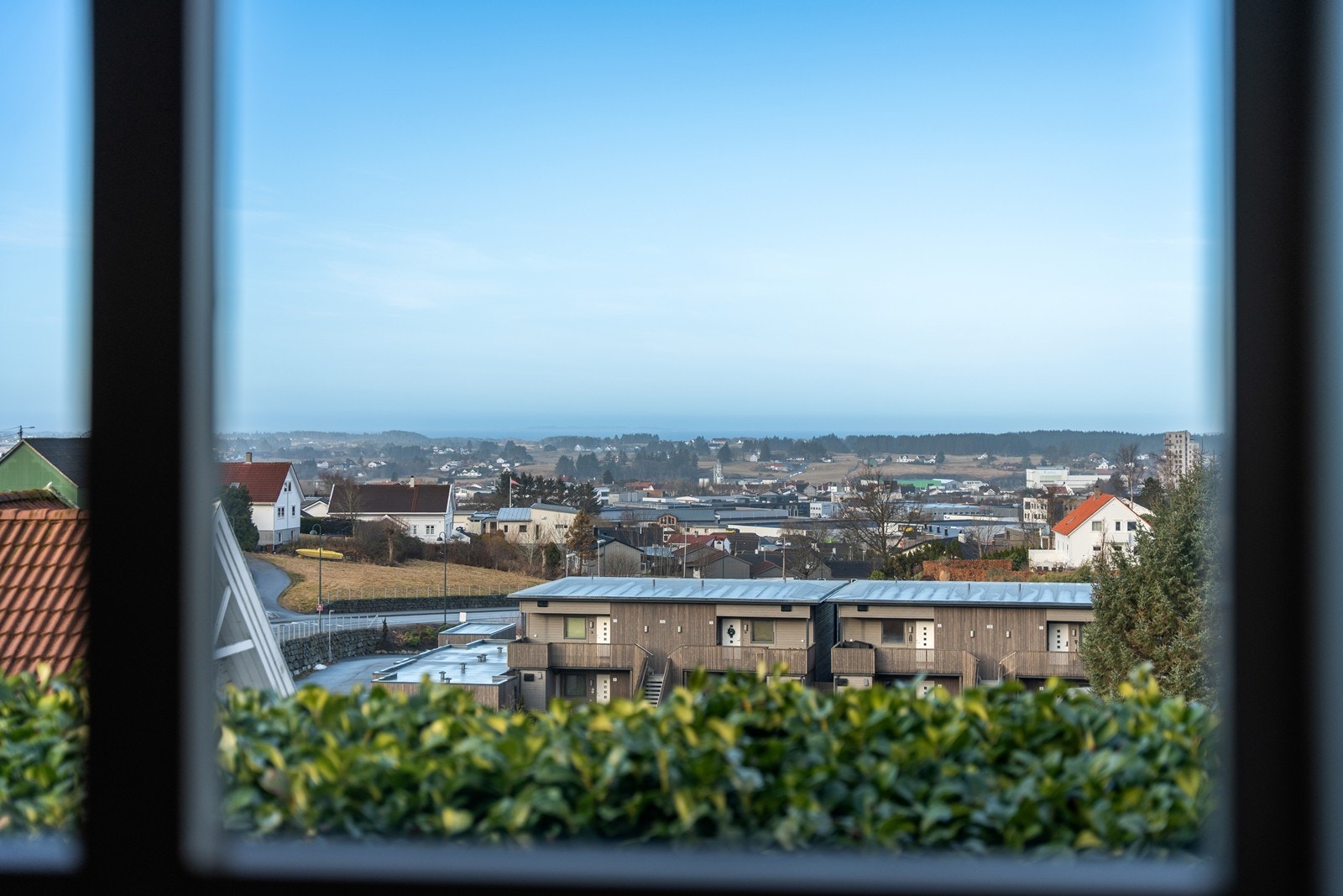 Nydelig utsikt vestover. Galleribilde