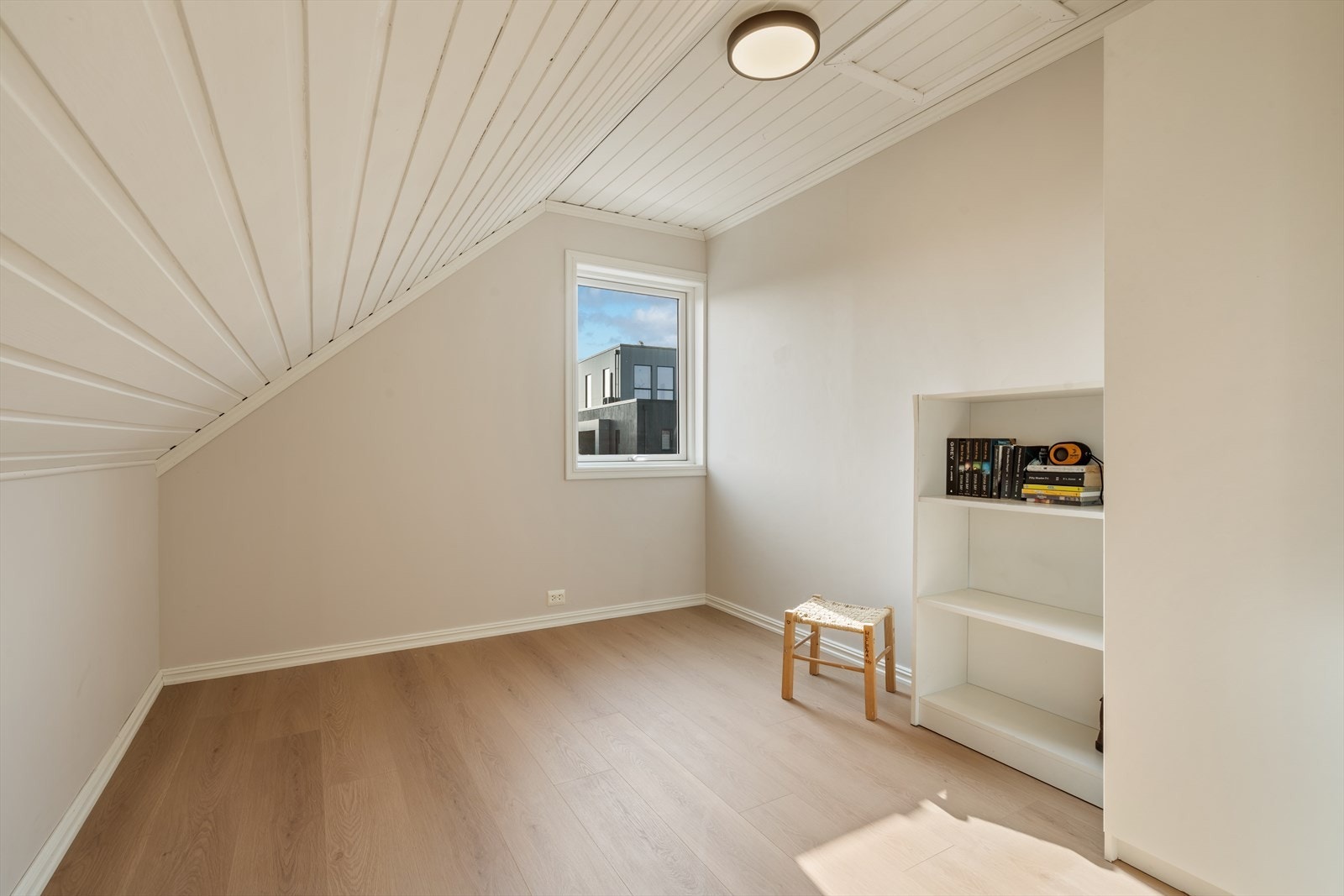 Det tredje soverommet har samme gulvoverflater som loftstuen. Galleribilde