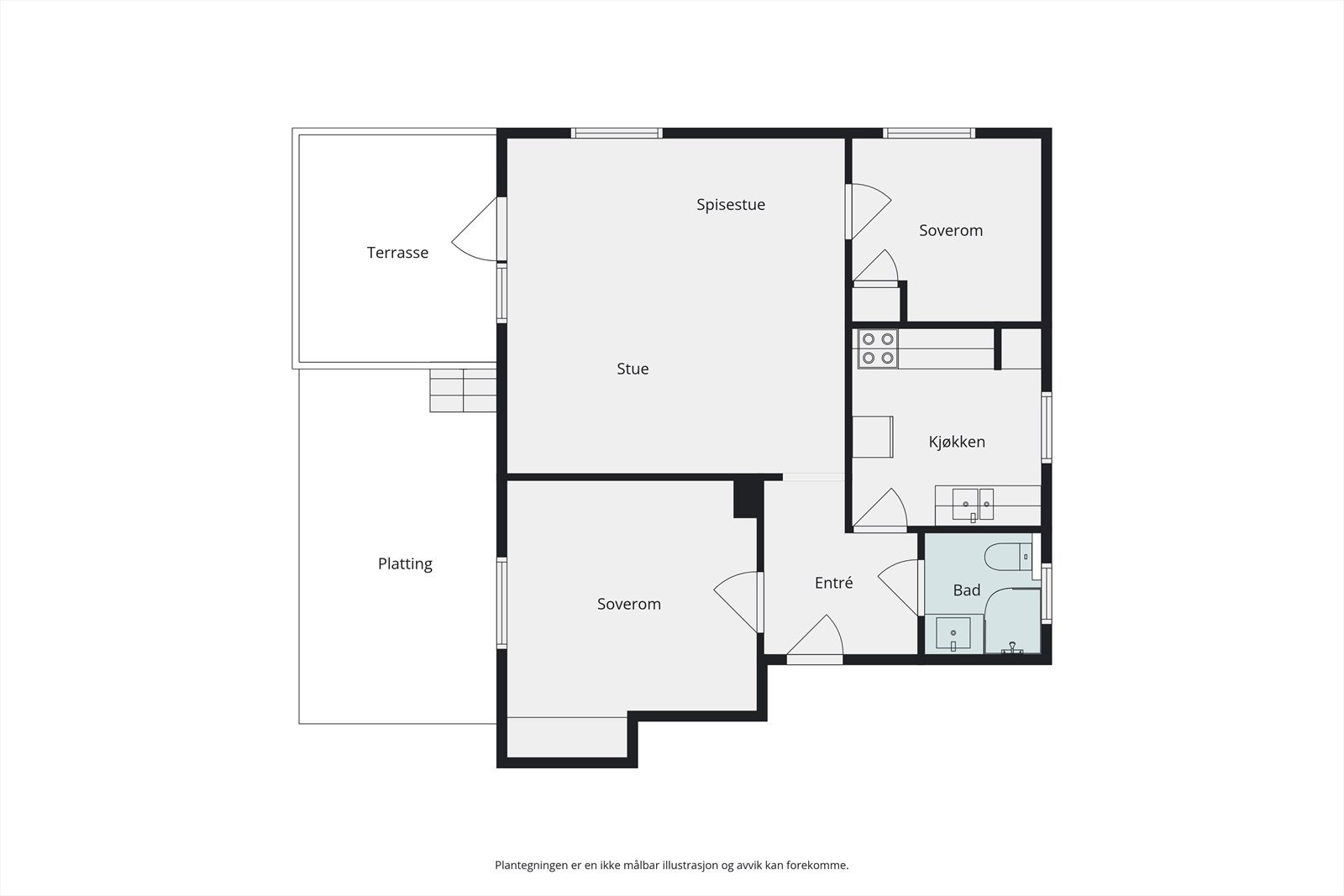 Plantegning. Galleribilde