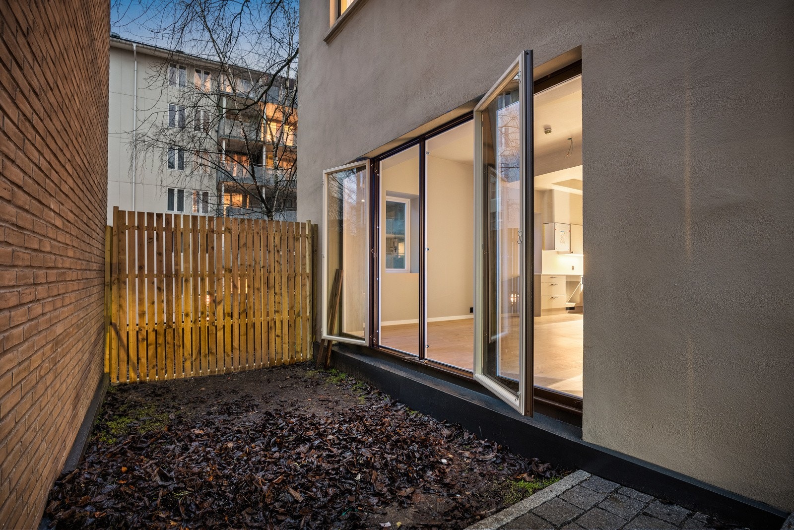 To av vinduene kan åpnes opp. Galleribilde