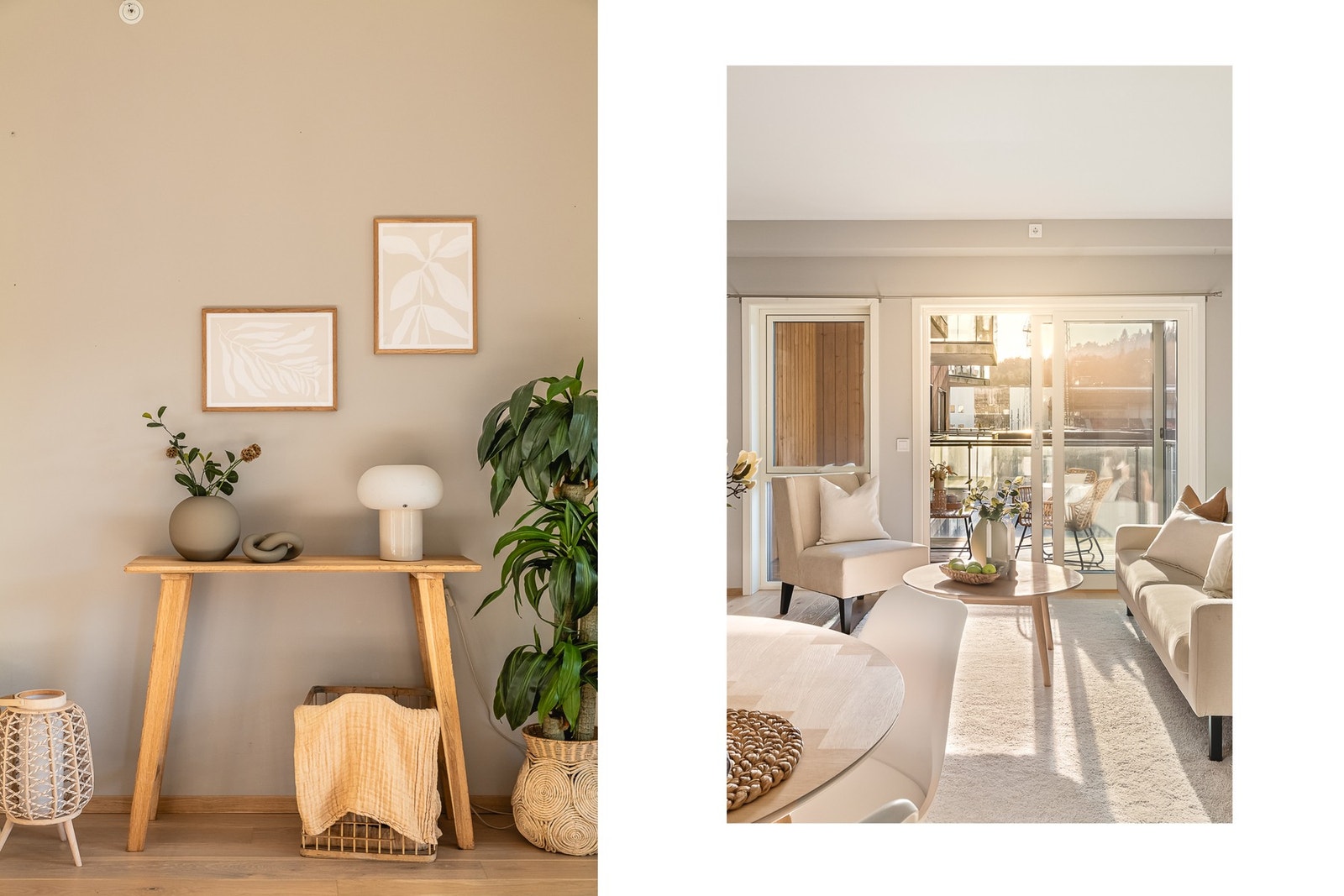 - Den åpne stue/kjøkkenløsningen måler ca. 28 kvm - Galleribilde