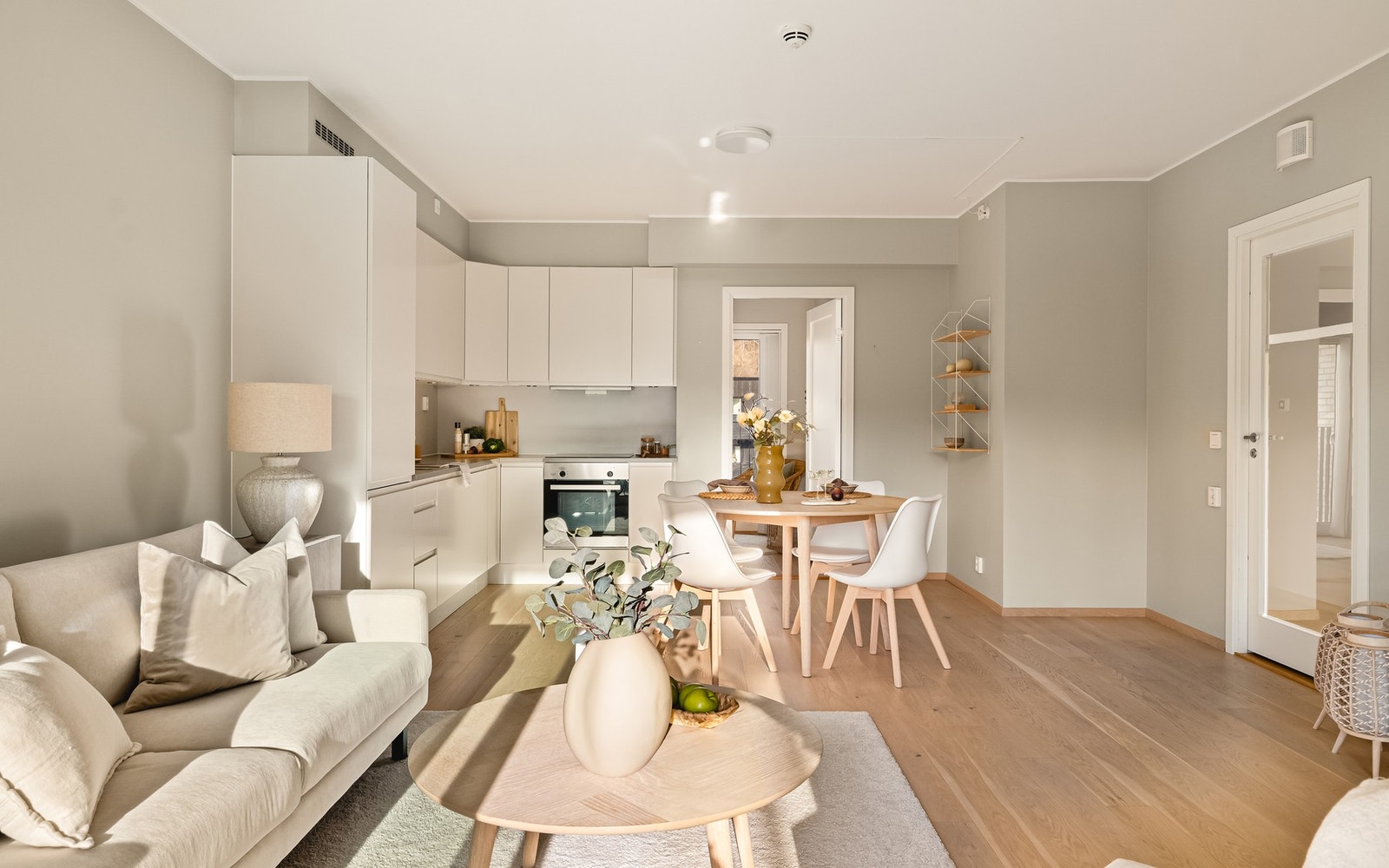 - Det er lave felleskostnader, med blant annet tv&internett inkludert - Galleribilde