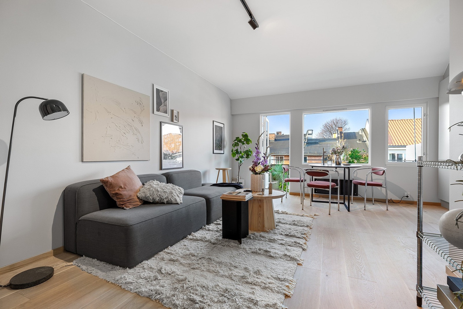 Leiligheten ble pusset opp i 2021. Galleribilde