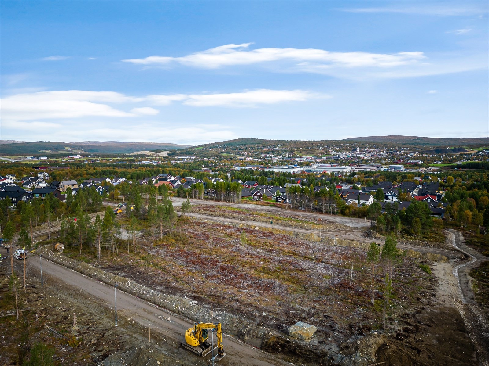 Dronefoto. Galleribilde
