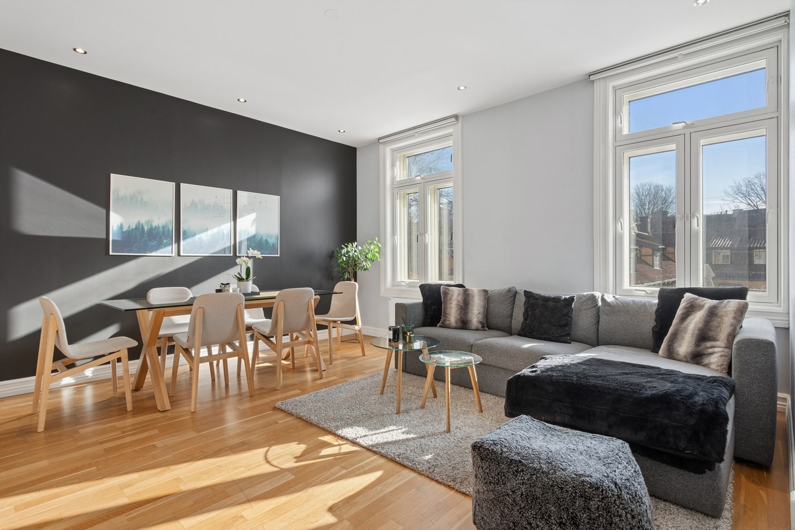 Arealeffektiv leilighet med god planløsning og meget sentral beliggenhet Galleribilde