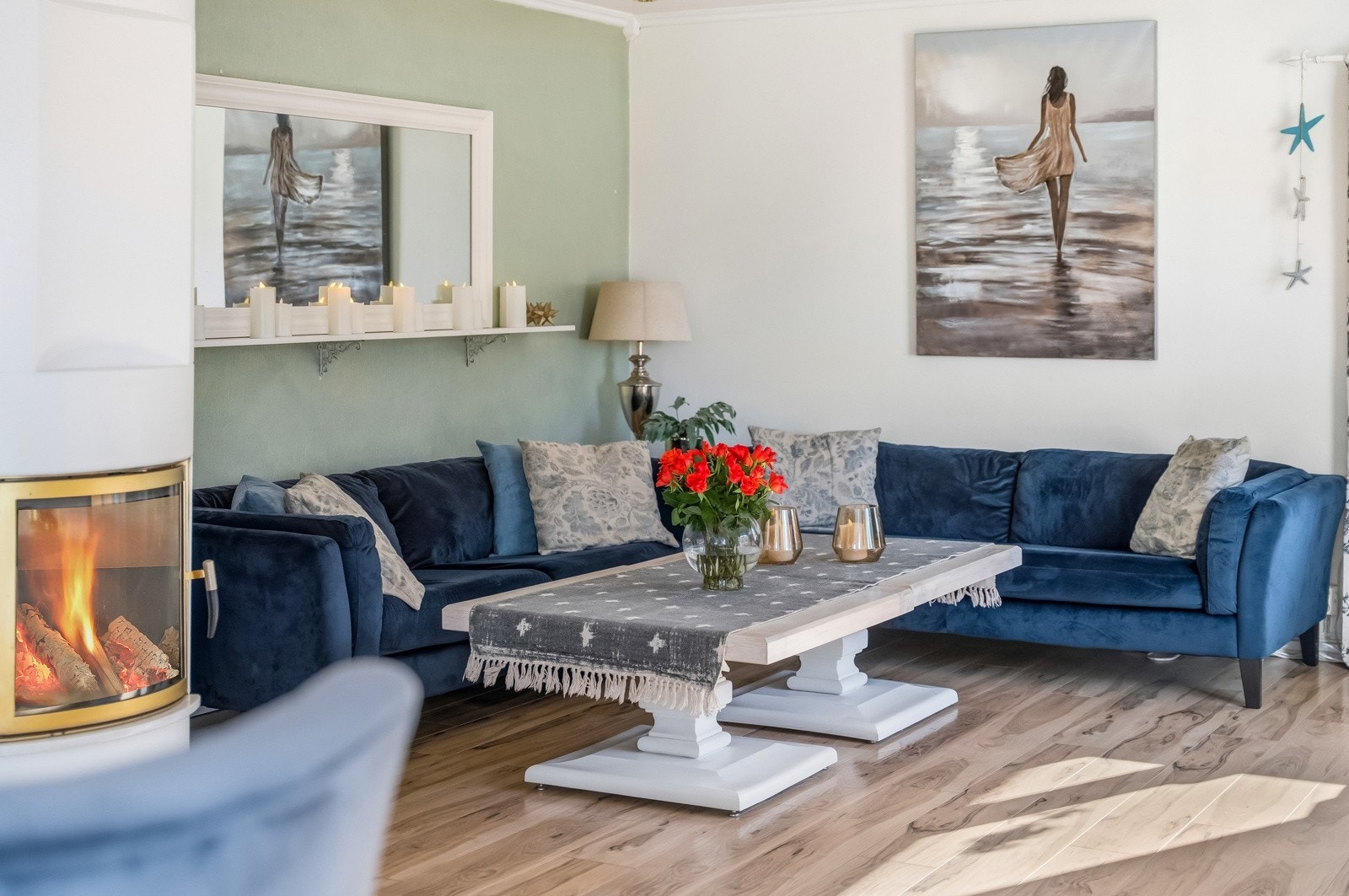 Detaljer stue. Galleribilde