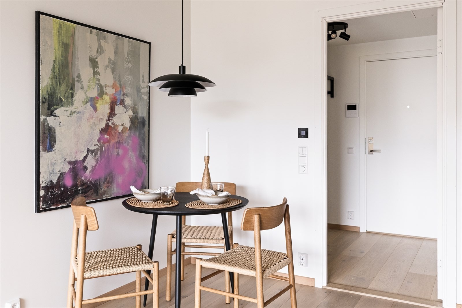 Koselig spiseplass. Galleribilde