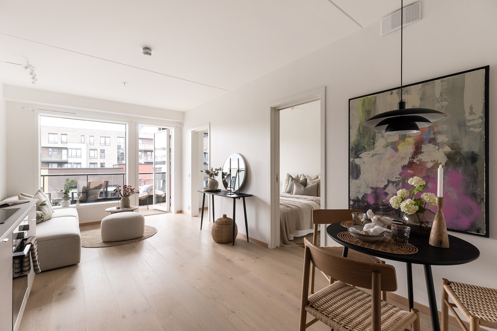 Moderne løsninger som balansert ventilasjon. Galleribilde